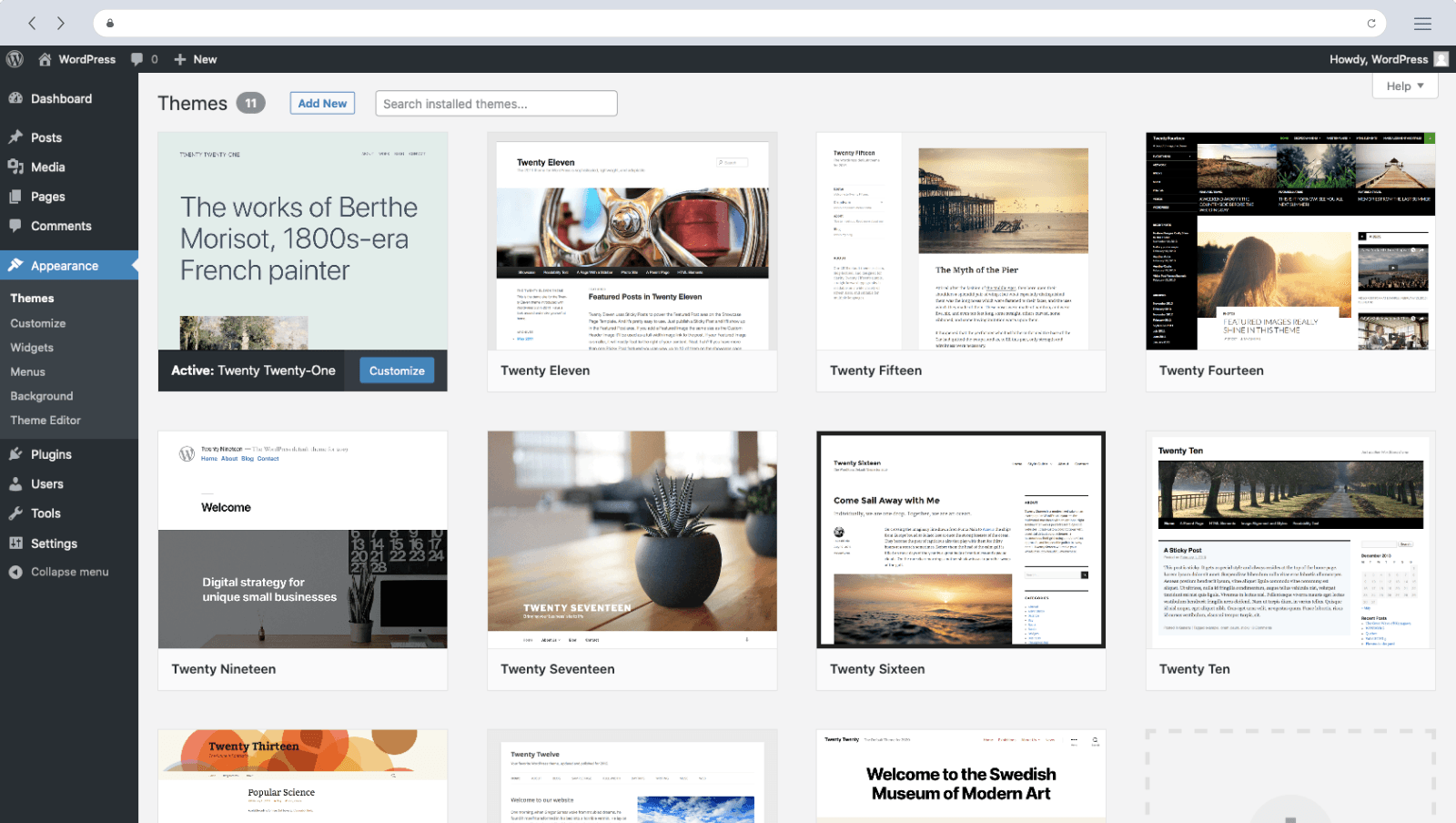 cms WordPress