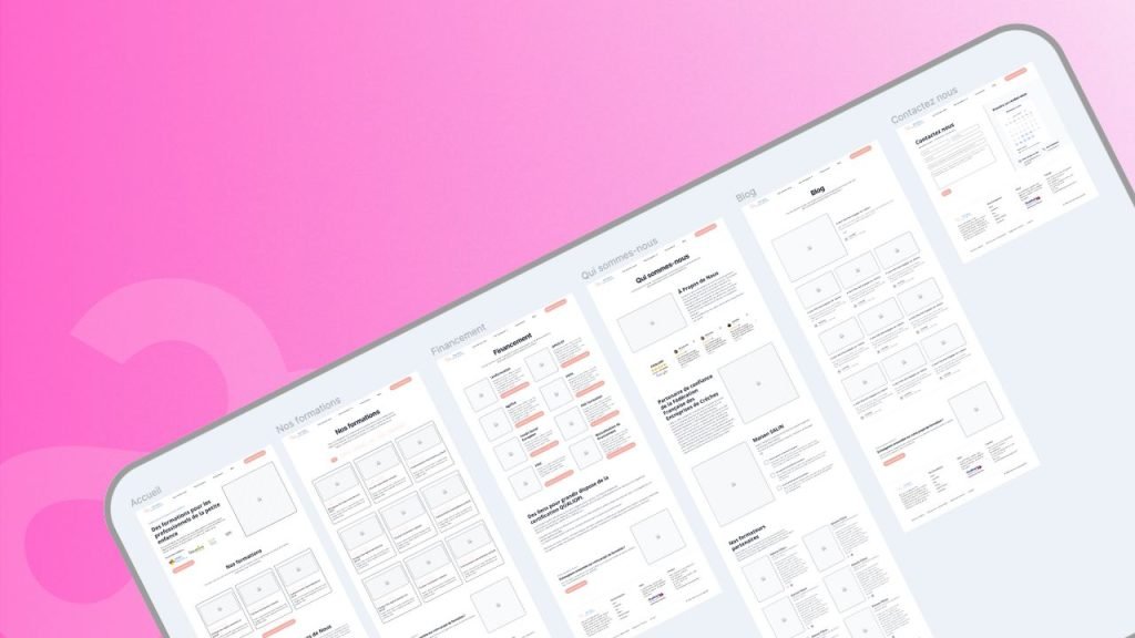 comment créer un wireframe pour son site web