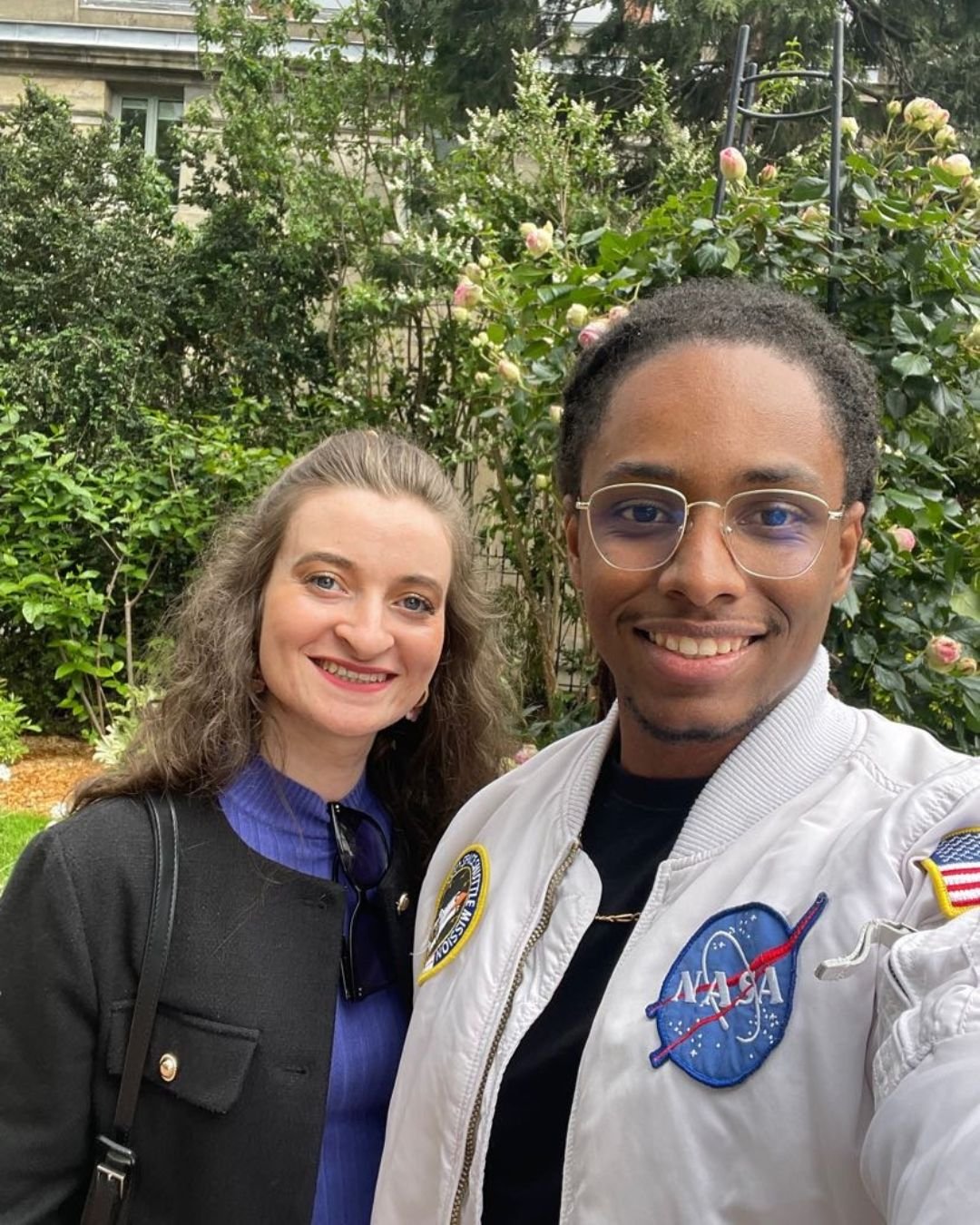 Keziah et Marie-Rose Perret co fondateur de palmsquare