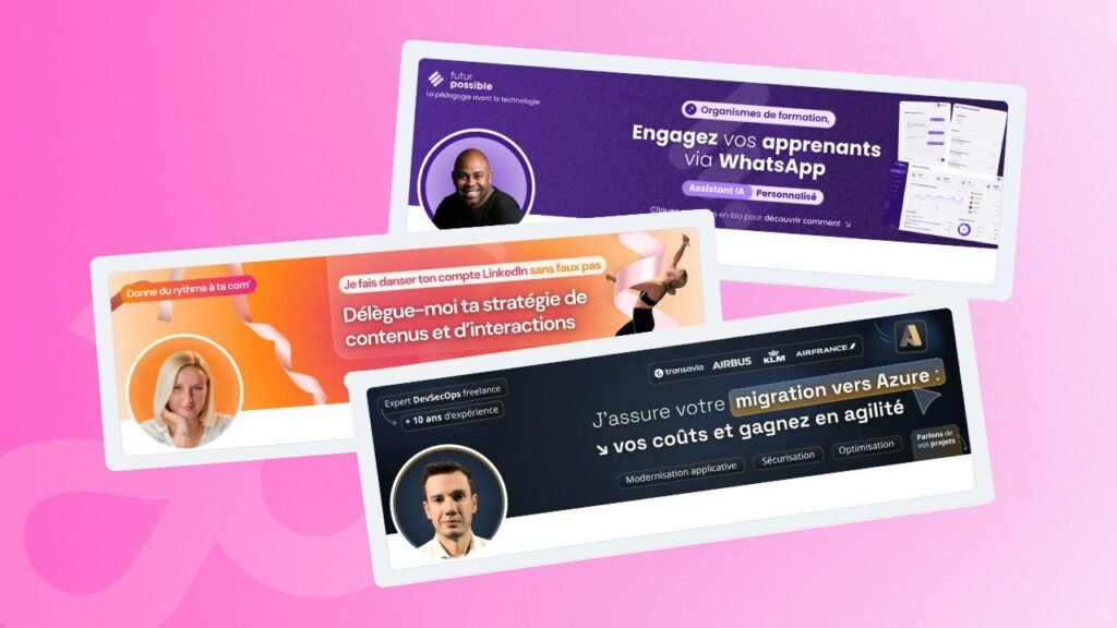 créer sa bannière linkedin optimisée