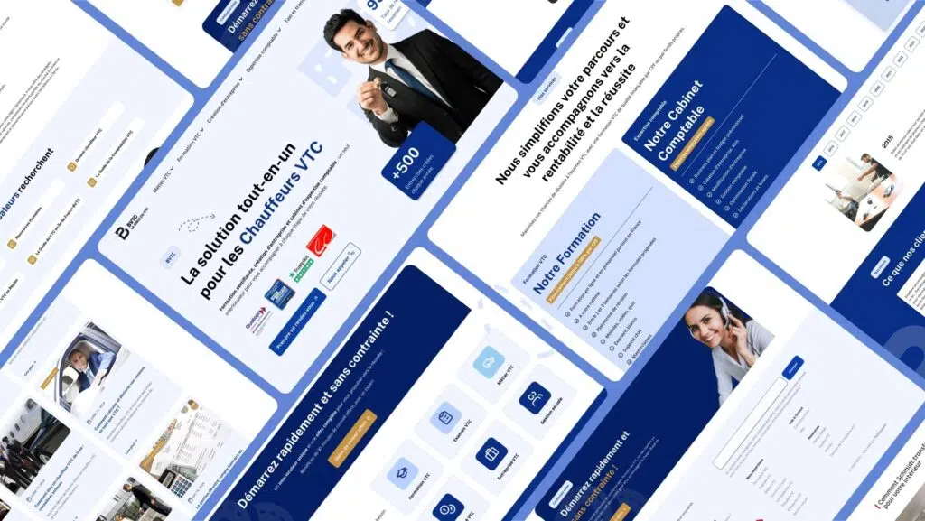 site vitrine wordpress créer par notre agence digitale à Montpellier