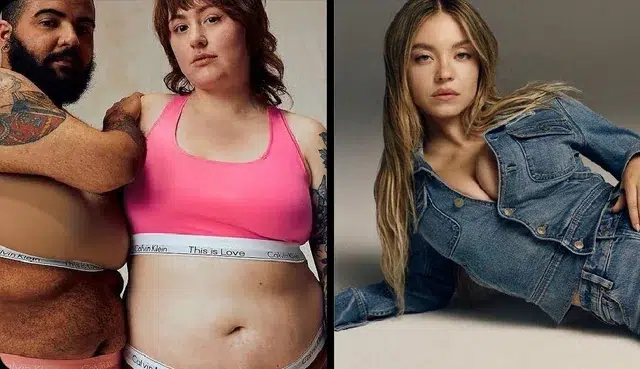 Pub de calvin klein 2023 vs american eagle en 2025