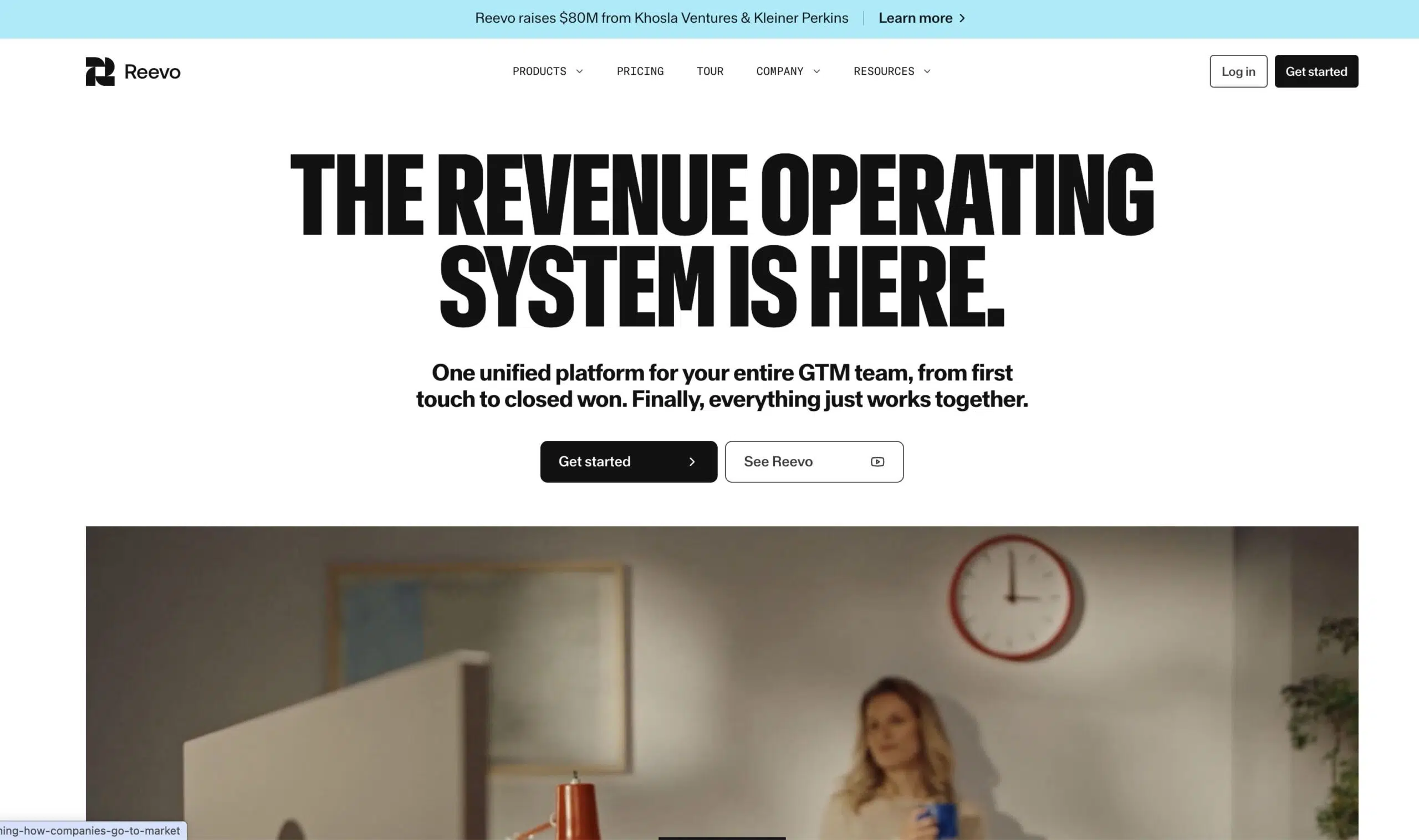 site minimaliste avec des typo bold