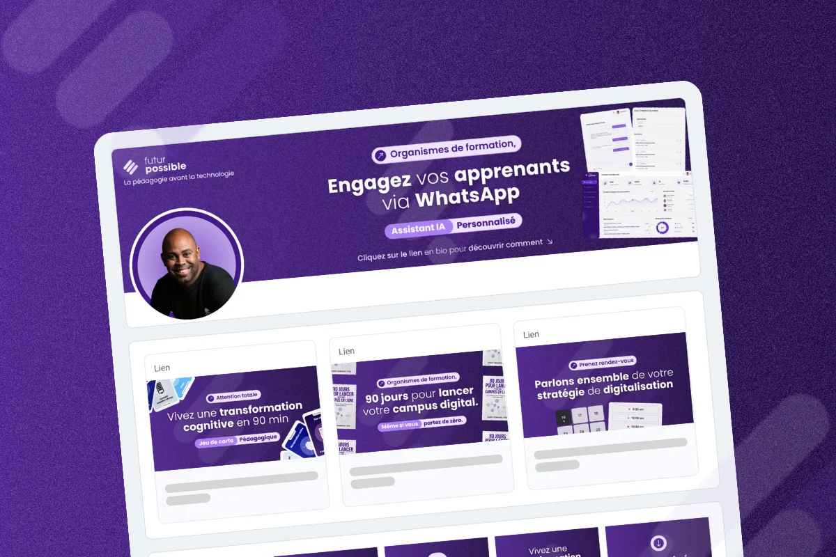 profil linkedin rony germond futur possible